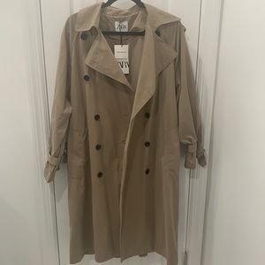 Zara Oversized Pocket Trench Coat